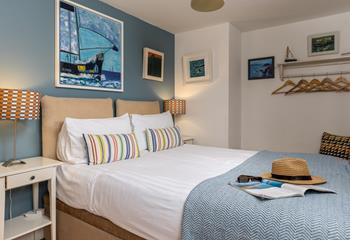 Bedroom 2 can be made up as a twin or king!