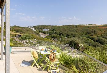 Spend the day exploring before returning to enjoy an al fresco dinner on the sea-facing terrace.
