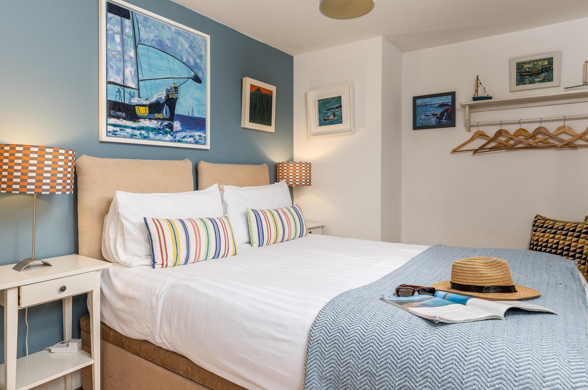 Bedroom 2 can be made up as a twin or king!