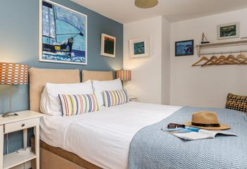 Bedroom 2 can be made up as a twin or king!