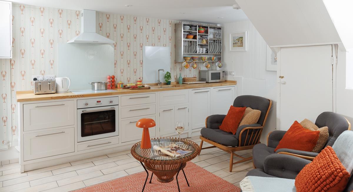 Cook up a storm in the well-equipped modern kitchen.