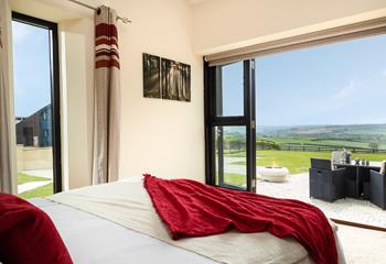 Bedroom 3 is accessed from the sitting room and offers delightful views of the surrounding countryside.