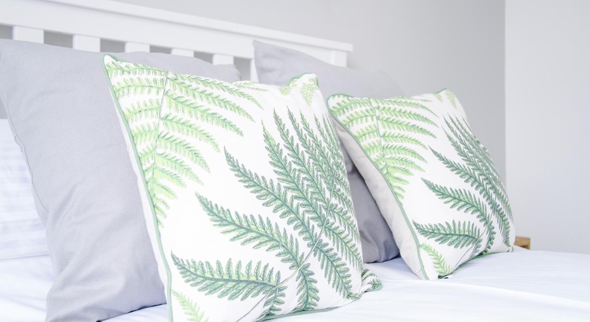 Sink into the soft sheets for a dreamy night's sleep.