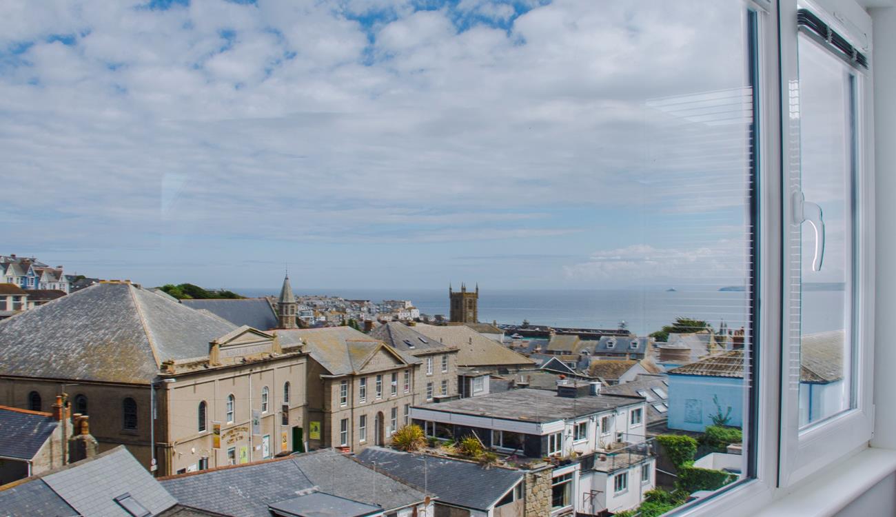 You are just a short walk from the cobbled streets of St Ives.
