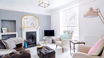 The beautiful sitting room is a cosy base for the whole family to spend evenings together.