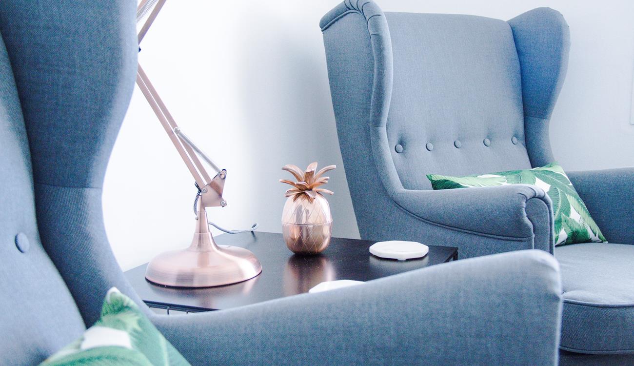 Grab a book and take some quiet time to read in the cosy chairs.