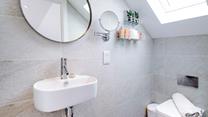 Wash off the sand in the en suite and get ready to spend the evening in town.