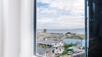 Enjoy sea views across to Godrevy Lighthouse.