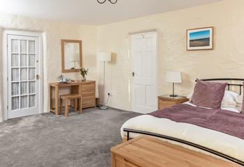 Bedroom 2 is super spacious and light, perfect for rest and rejuvenation.