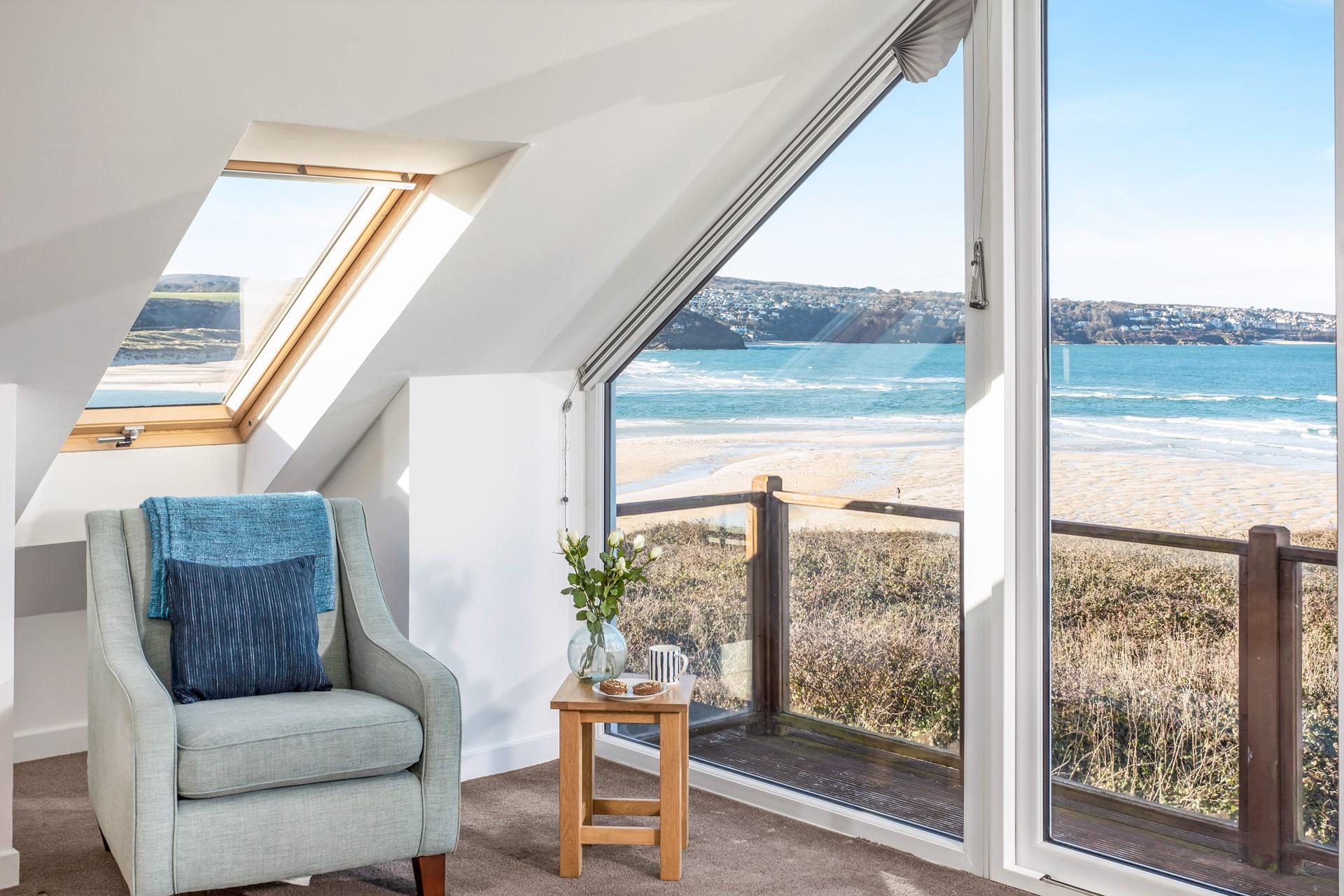 The stunning views can be enjoyed whilst you enjoy a quiet moment with a cuppa.