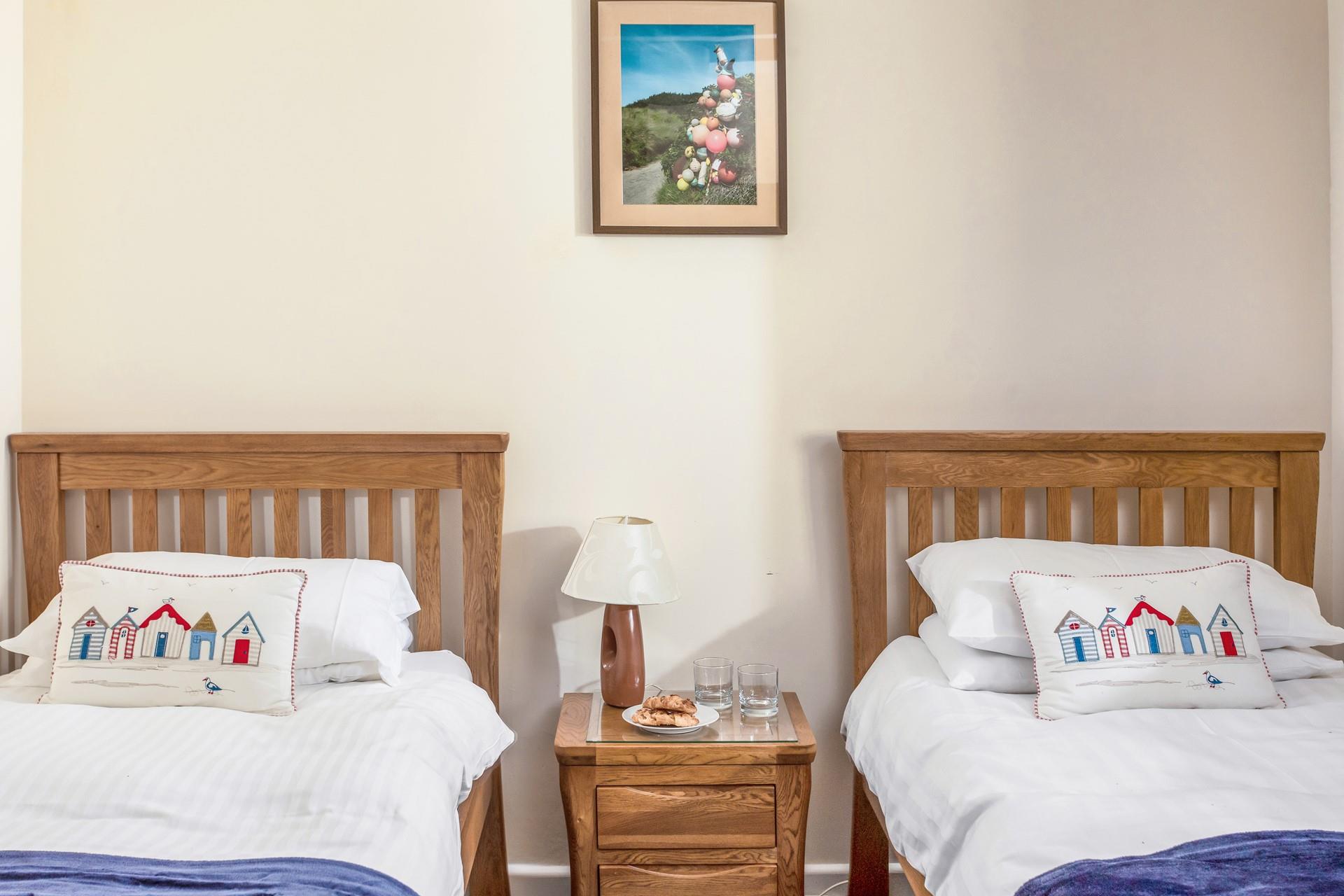 After watching the sun come down over the Bay, snuggle up in bed dreaming of the next Cornish adventure.