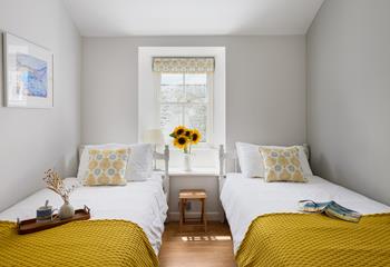 Bedroom 3 is bright and cosy, perfect to rest and rejuvenate after a day of exploring.
