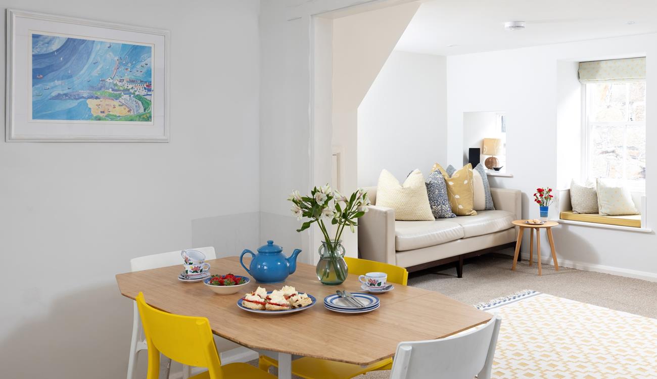 Enjoy a delicious cream tea and tuck in before heading out for the day.
