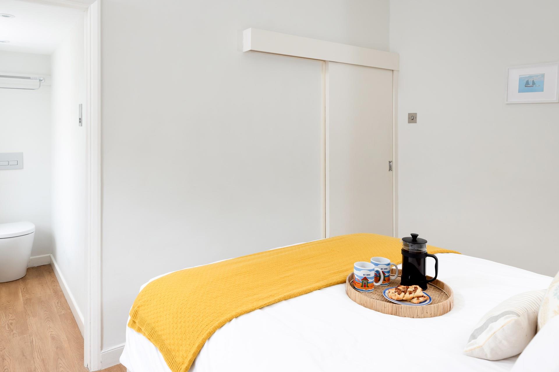 Tuck into breakfast in bed and get your holiday off to a relaxing start. 