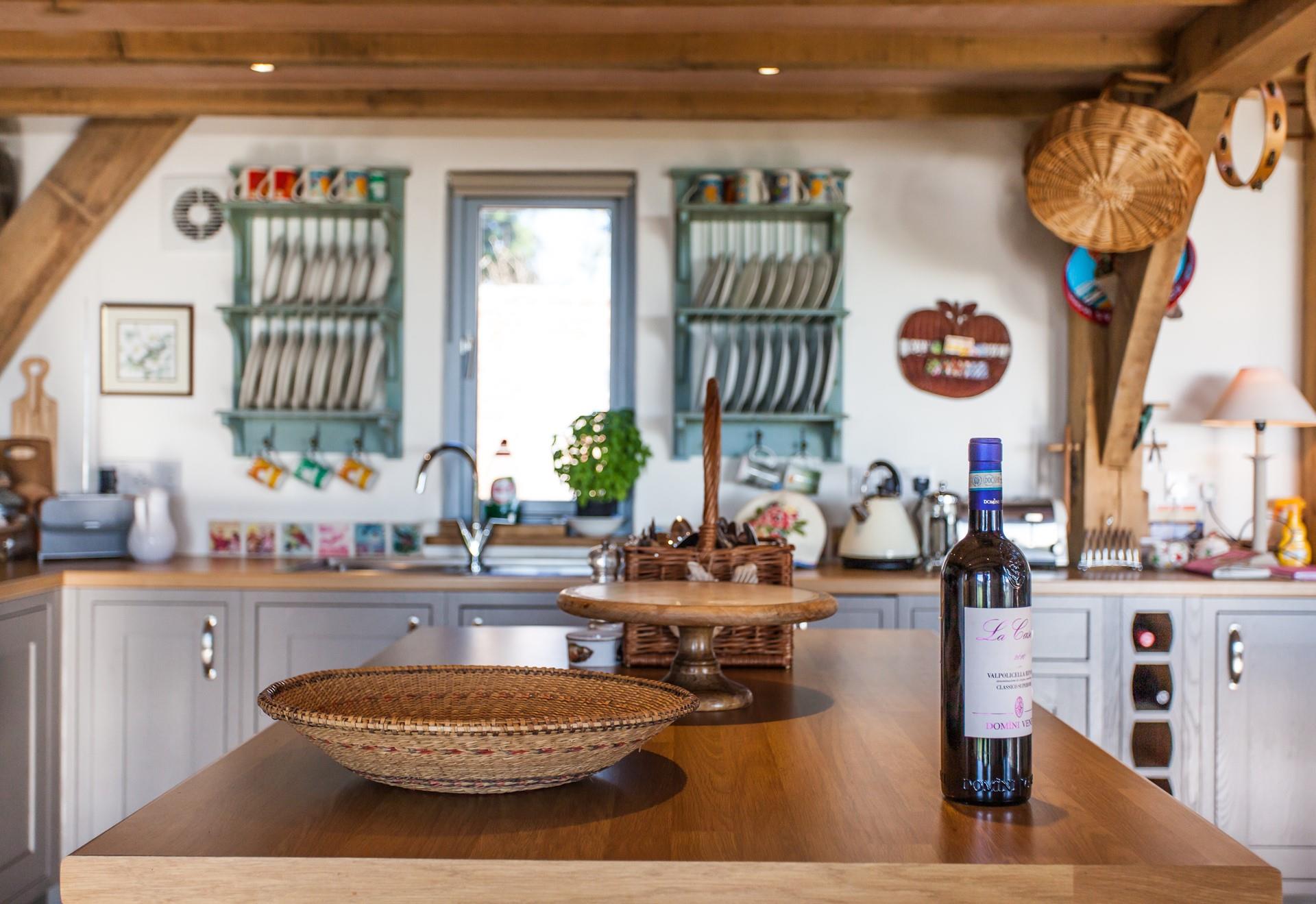 Indulge in a bottle of wine (or two!) whilst you prepare dinner.