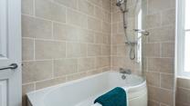 After a day of sun, sea and sand, indulge in a hot soak with lots of bubbles! 