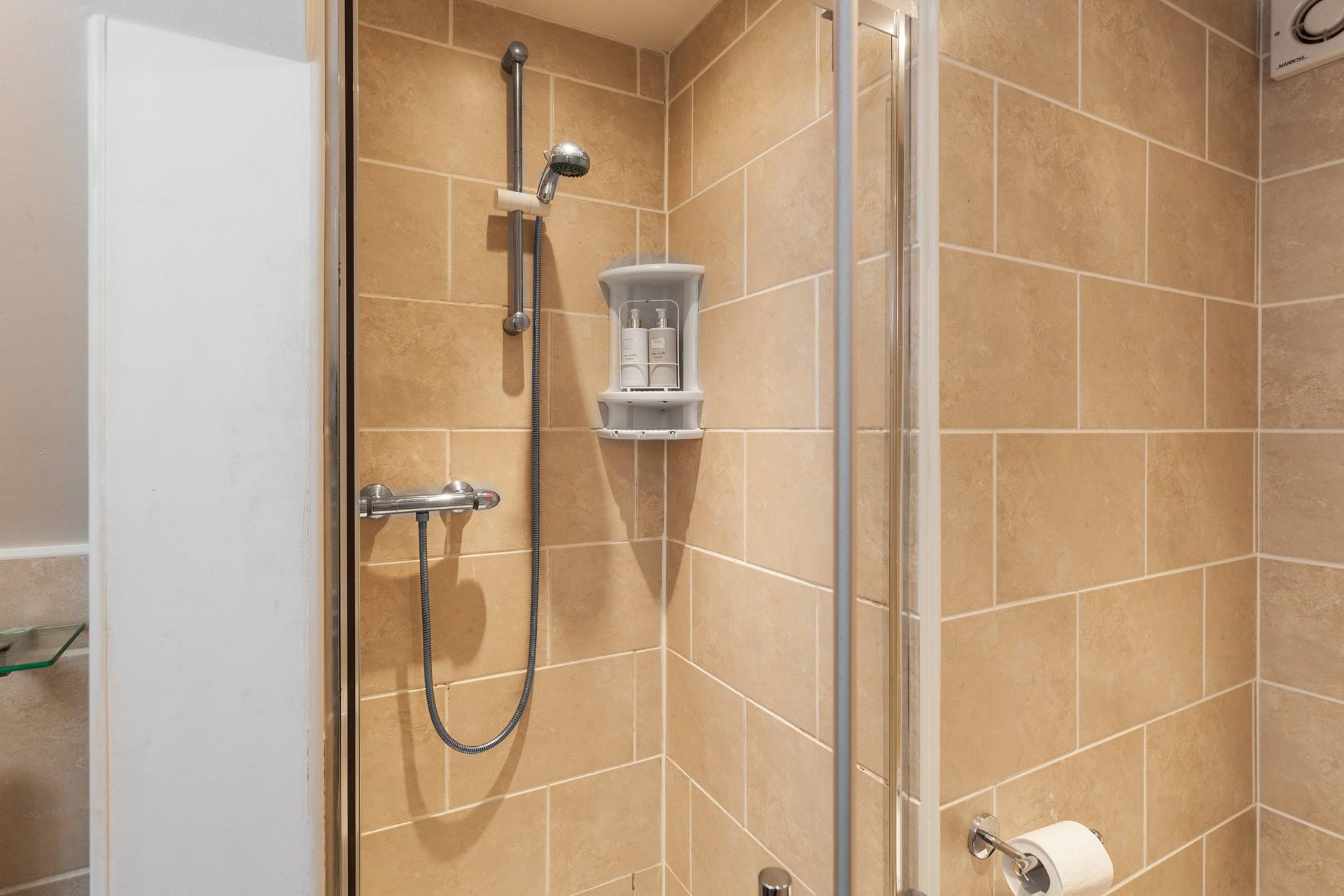 Start your day with an invigorating shower.