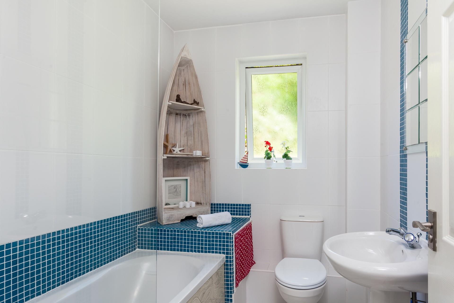 Run yourself a bubble bath to relax after a day walking the coast path.