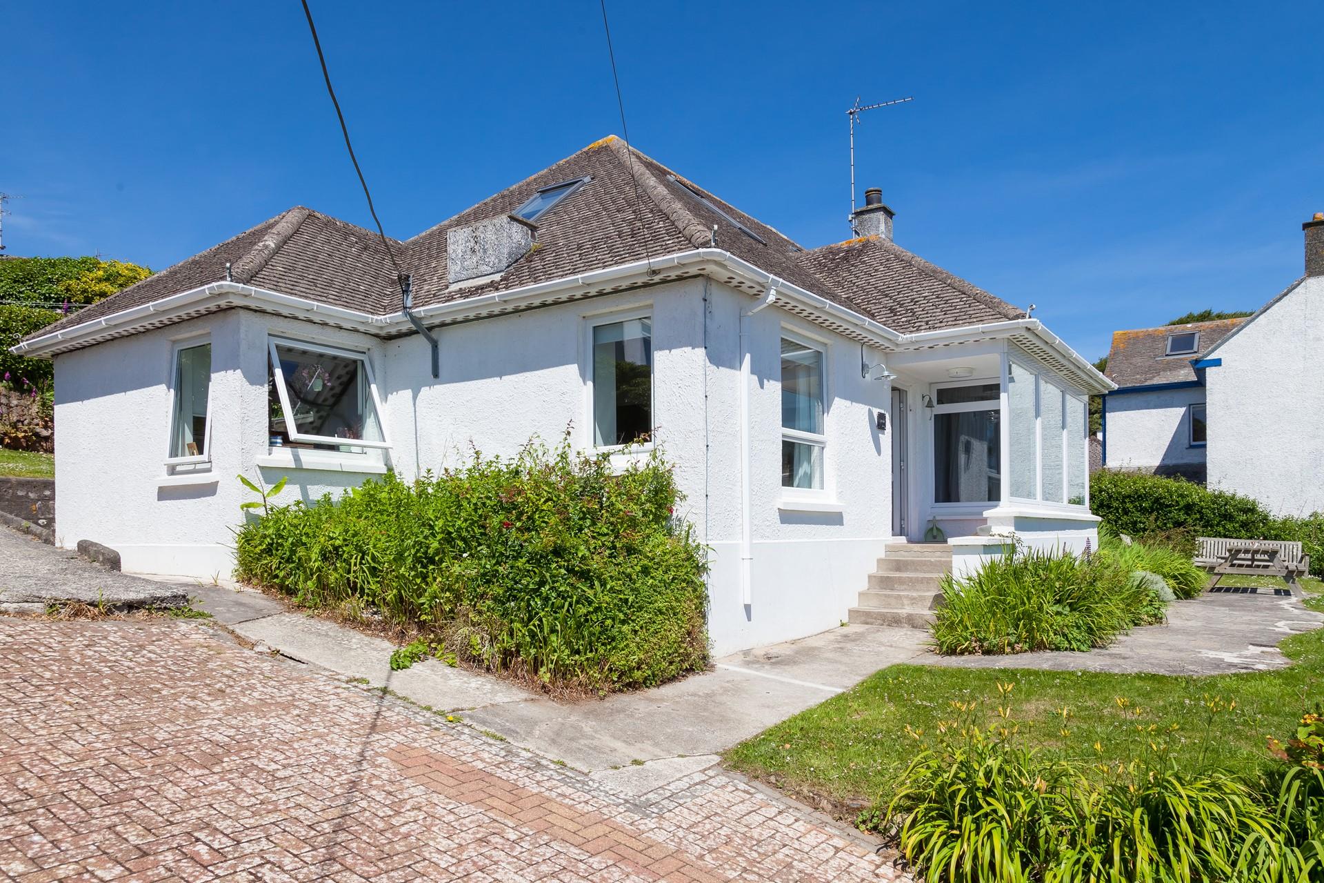 Sip your morning coffee looking out at the beautiful views across Mousehole.