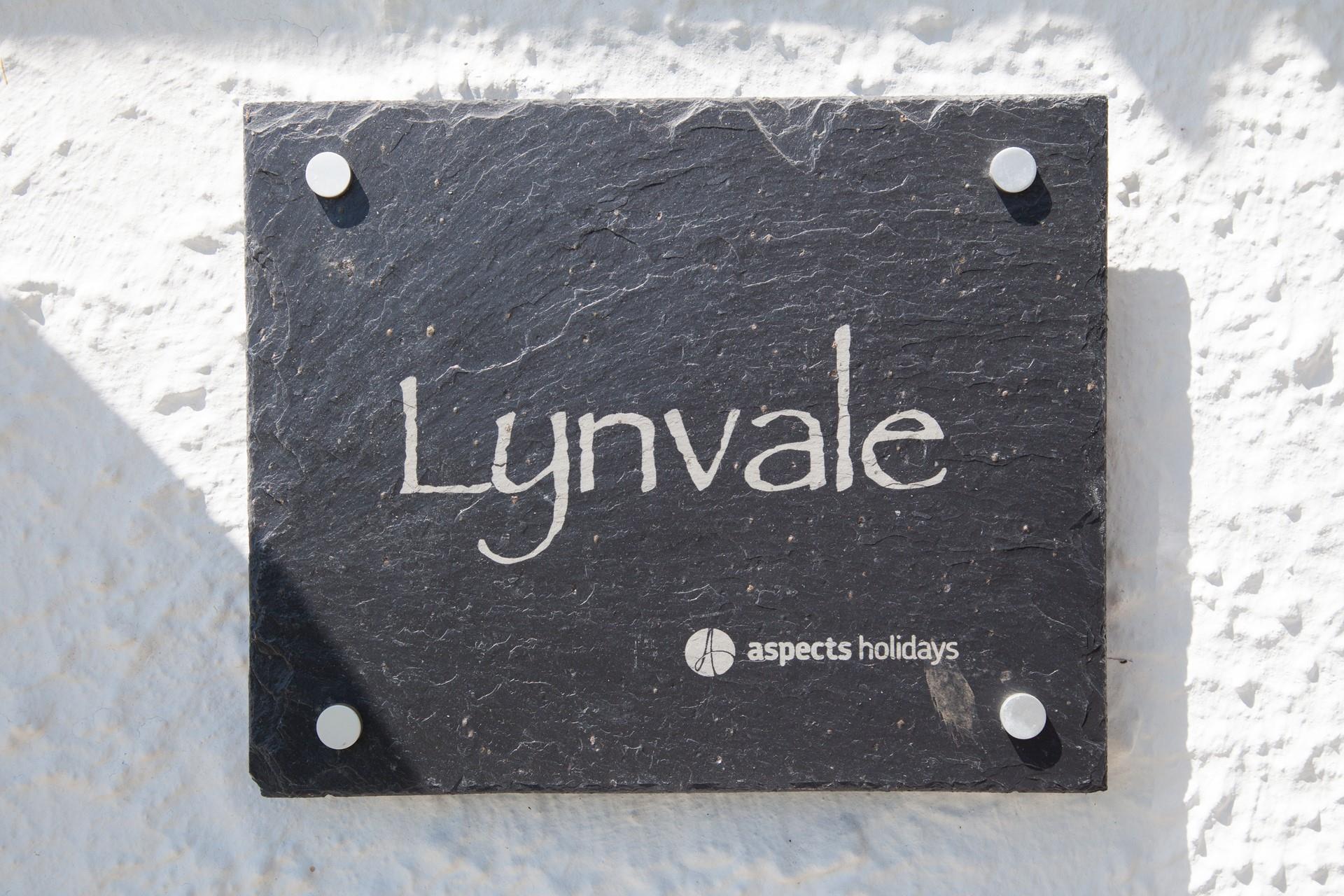 You know you'll have arrived at your seaside hideaway when you see the Aspects Holidays slate sign.