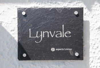 You know you'll have arrived at your seaside hideaway when you see the Aspects Holidays slate sign.