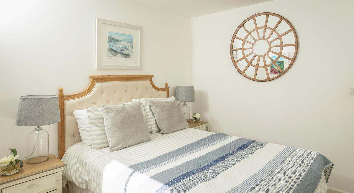After a fun-filled day exploring St Ives, snuggle down in this sumptuous bed.
