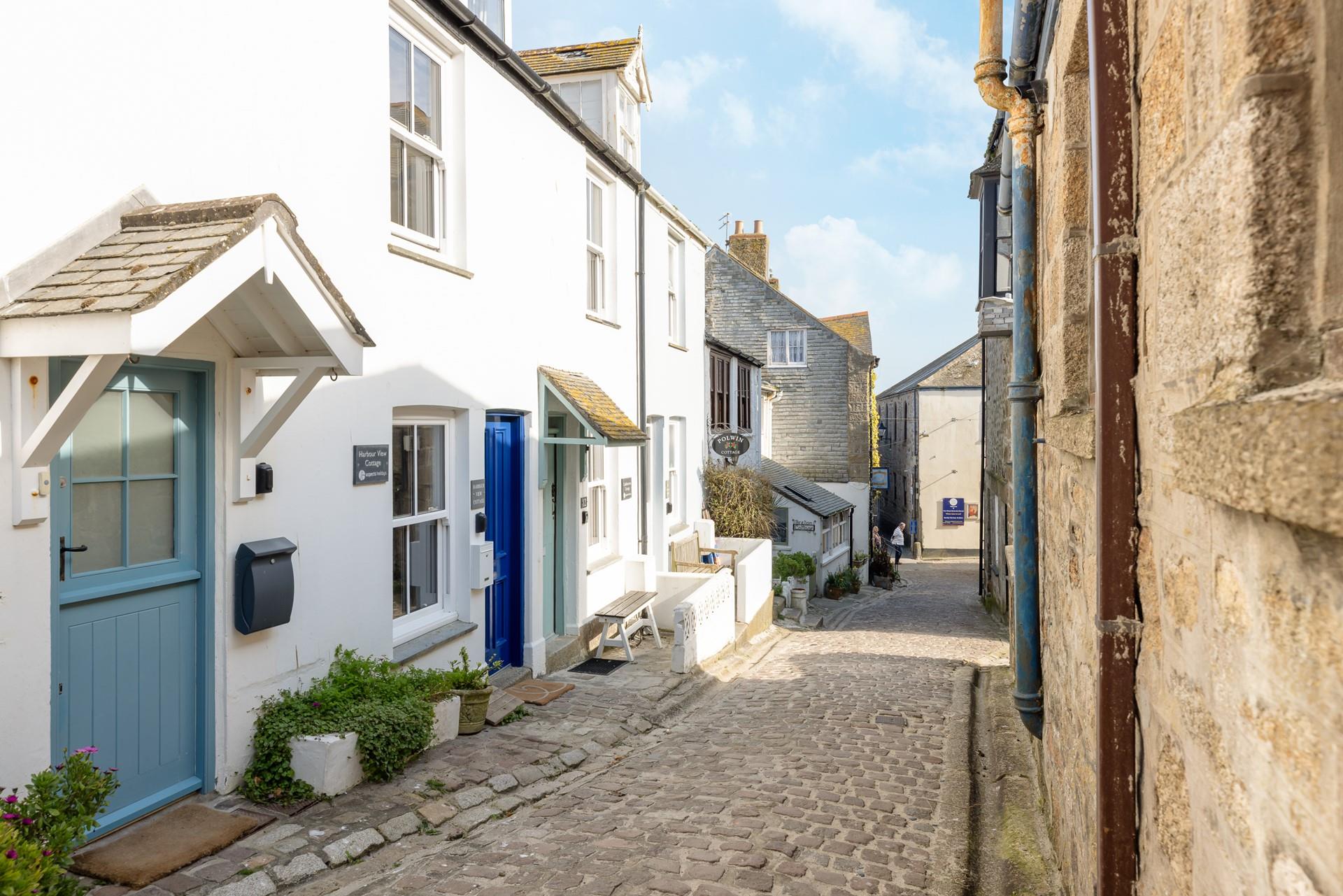 Wander the cobbled lanes in the town.
