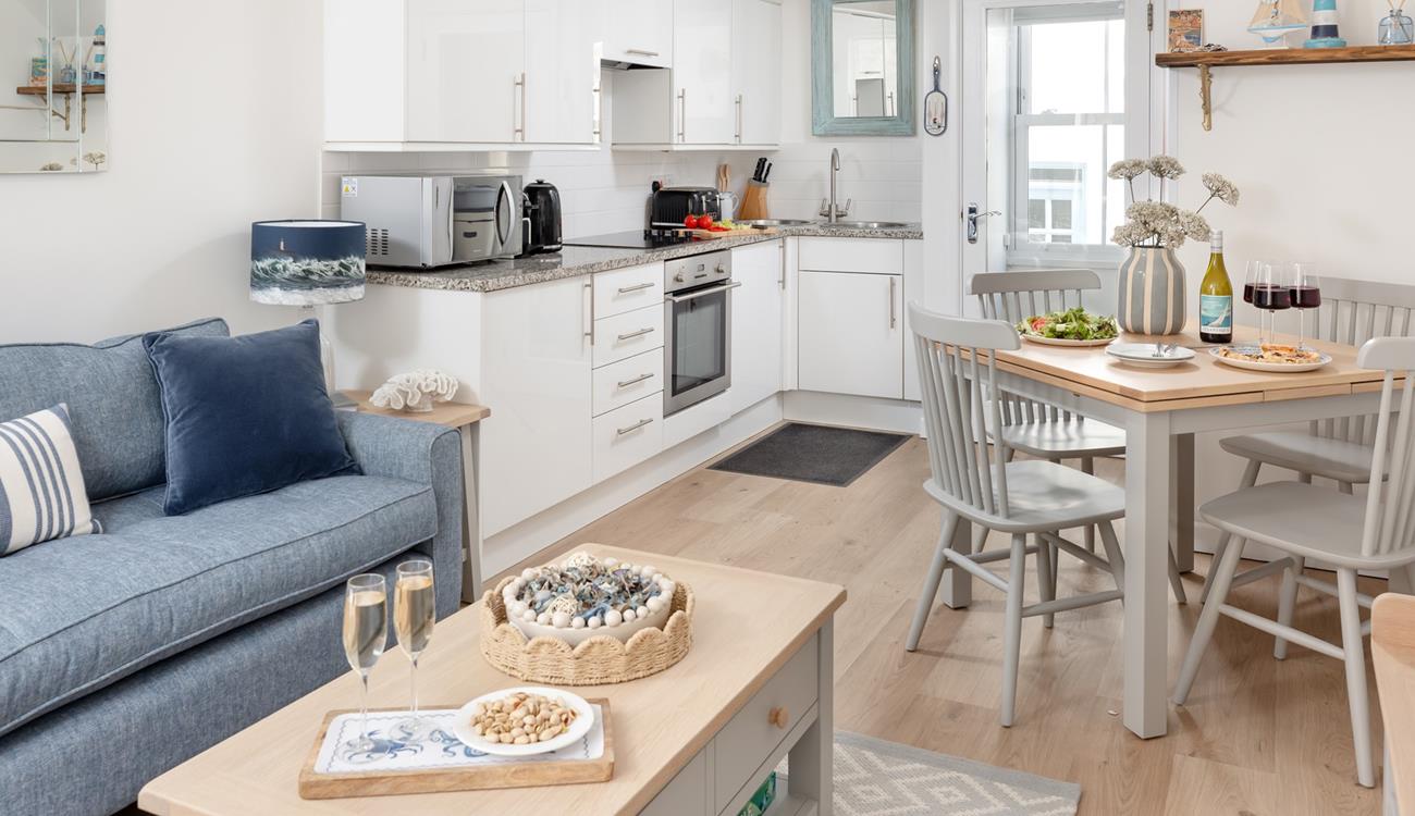 Enjoy each other's company with open plan living.