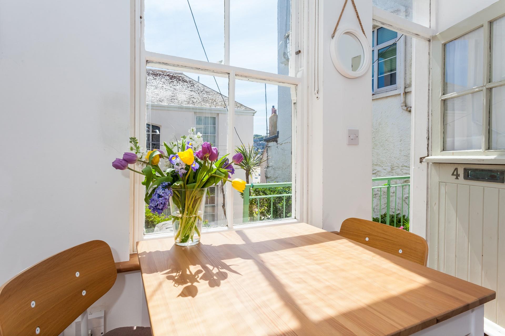 Sit and enjoy the sunshine whilst you sip your morning cuppa.