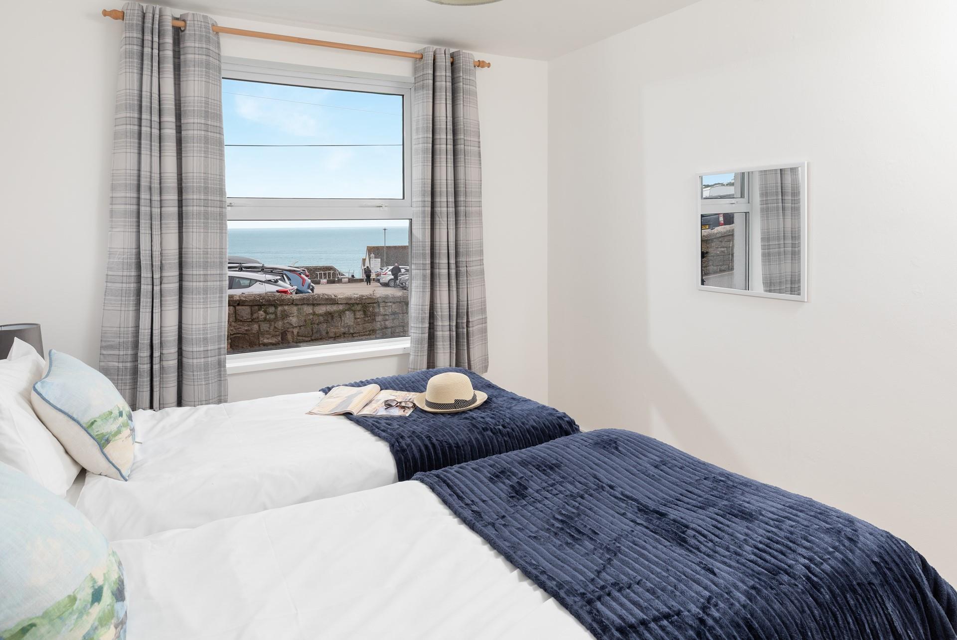 Settle into the soft sheets and drift off into a relaxing night's slumber.