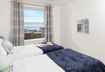 Settle into the soft sheets and drift off into a relaxing night's slumber.
