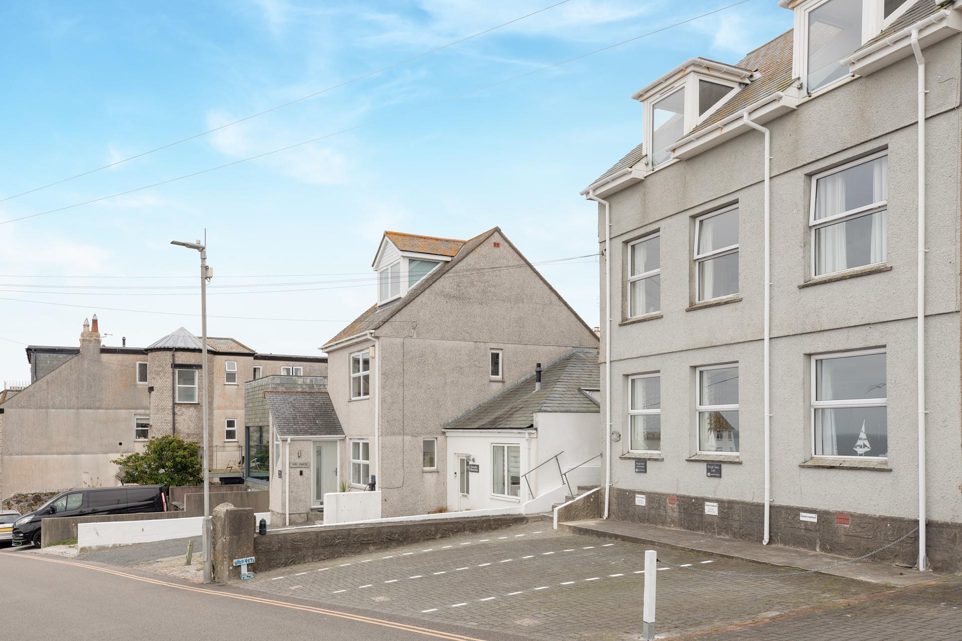 There is private parking outside Rough Seas Loft.