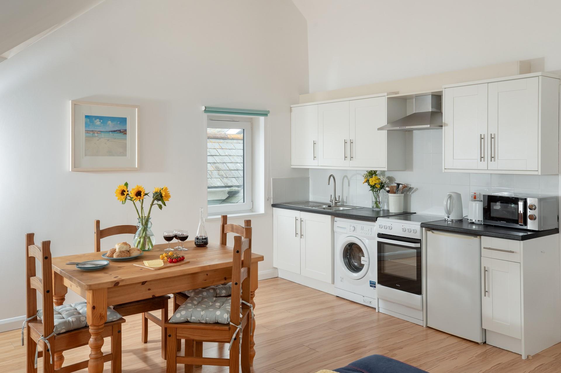 Tuck into a hearty meal using fresh local ingredients.