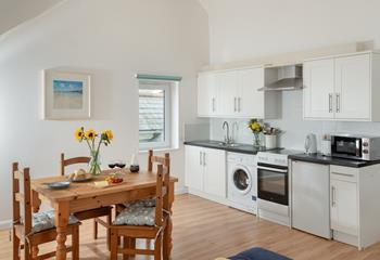 Tuck into a hearty meal using fresh local ingredients.