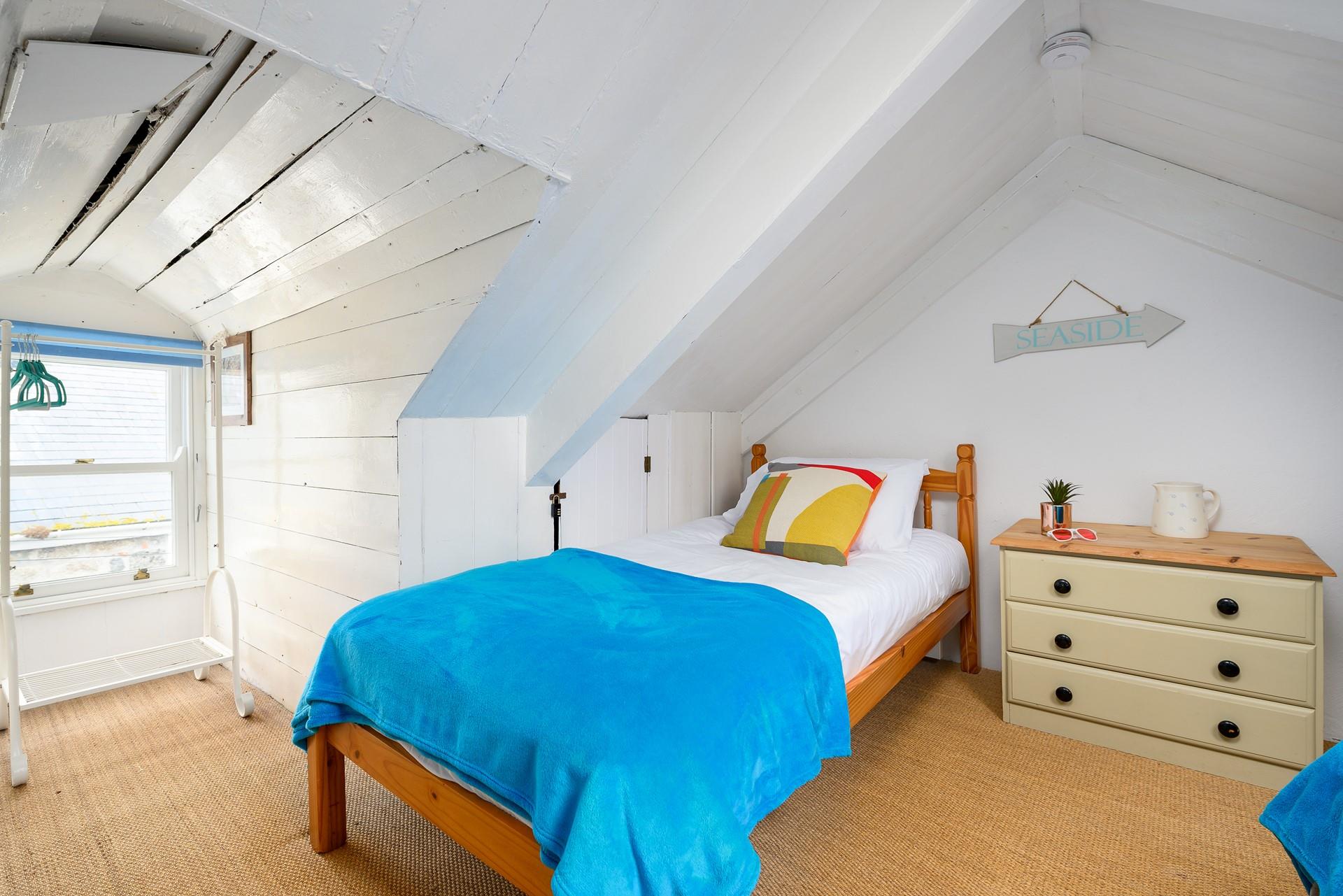 The twin room is perfect for children or adults.