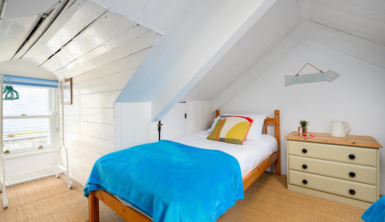 The twin room is perfect for children or adults.