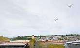You can catch a glimpse of the sea over St Ives quirky rooftops. - Thumbnail Image
