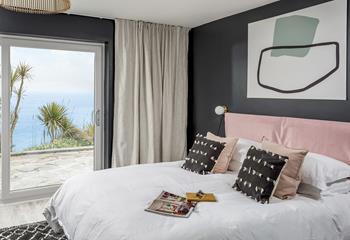 Bedroom 4 has a super king zip and link bed, offering flexible sleeping arrangements to suit whatever guest needs.