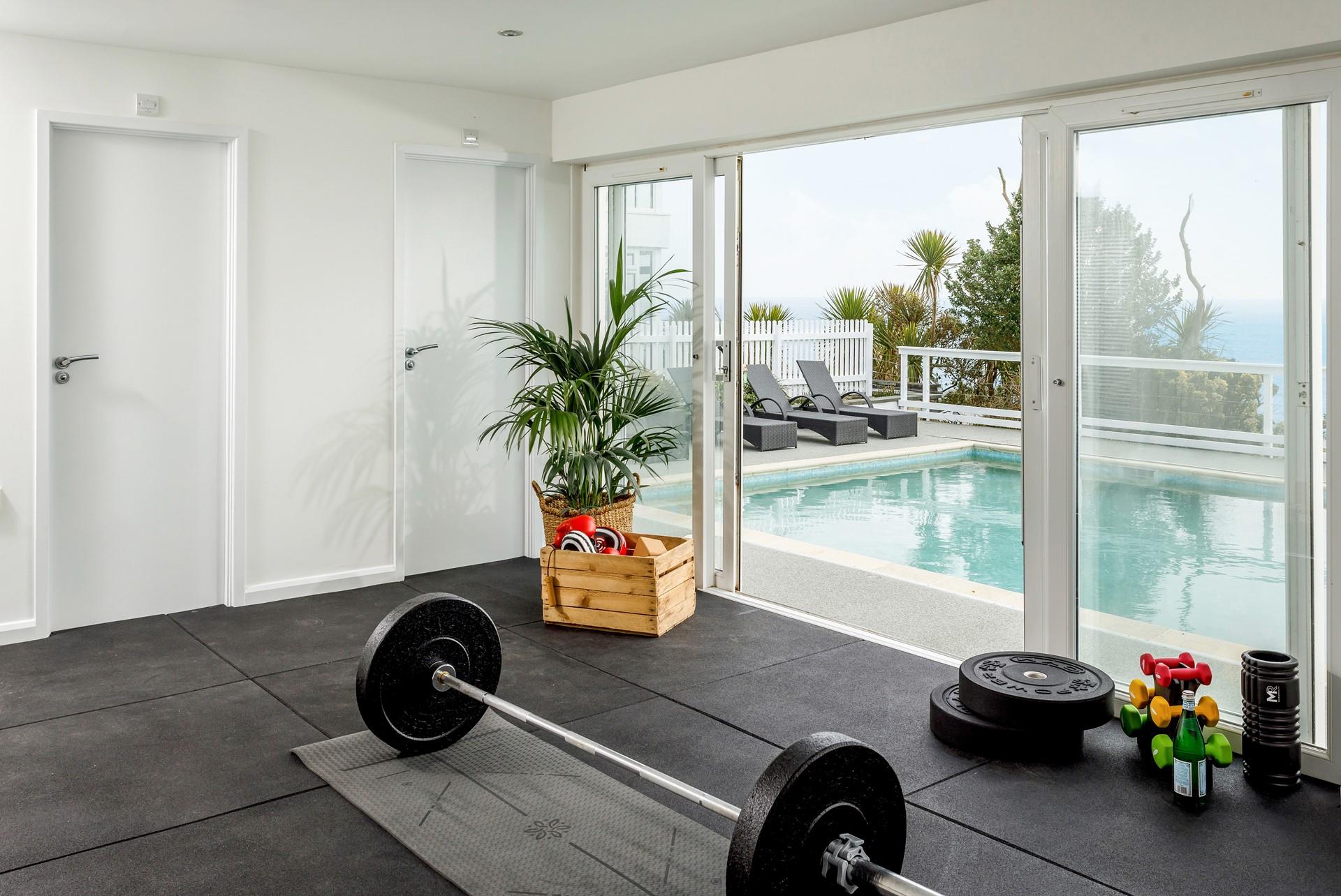 Swim or gym will be the hardest decision of the day!