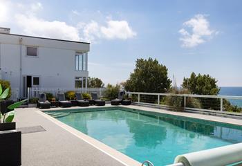 Unwind on the sunloungers in between dipping in the pool.