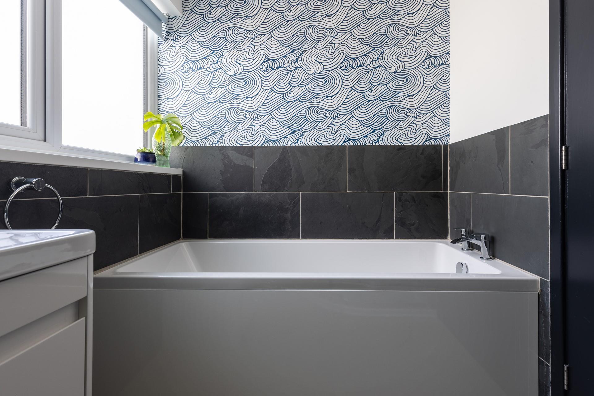 Choose from a luxurious bath or an invigorating shower!