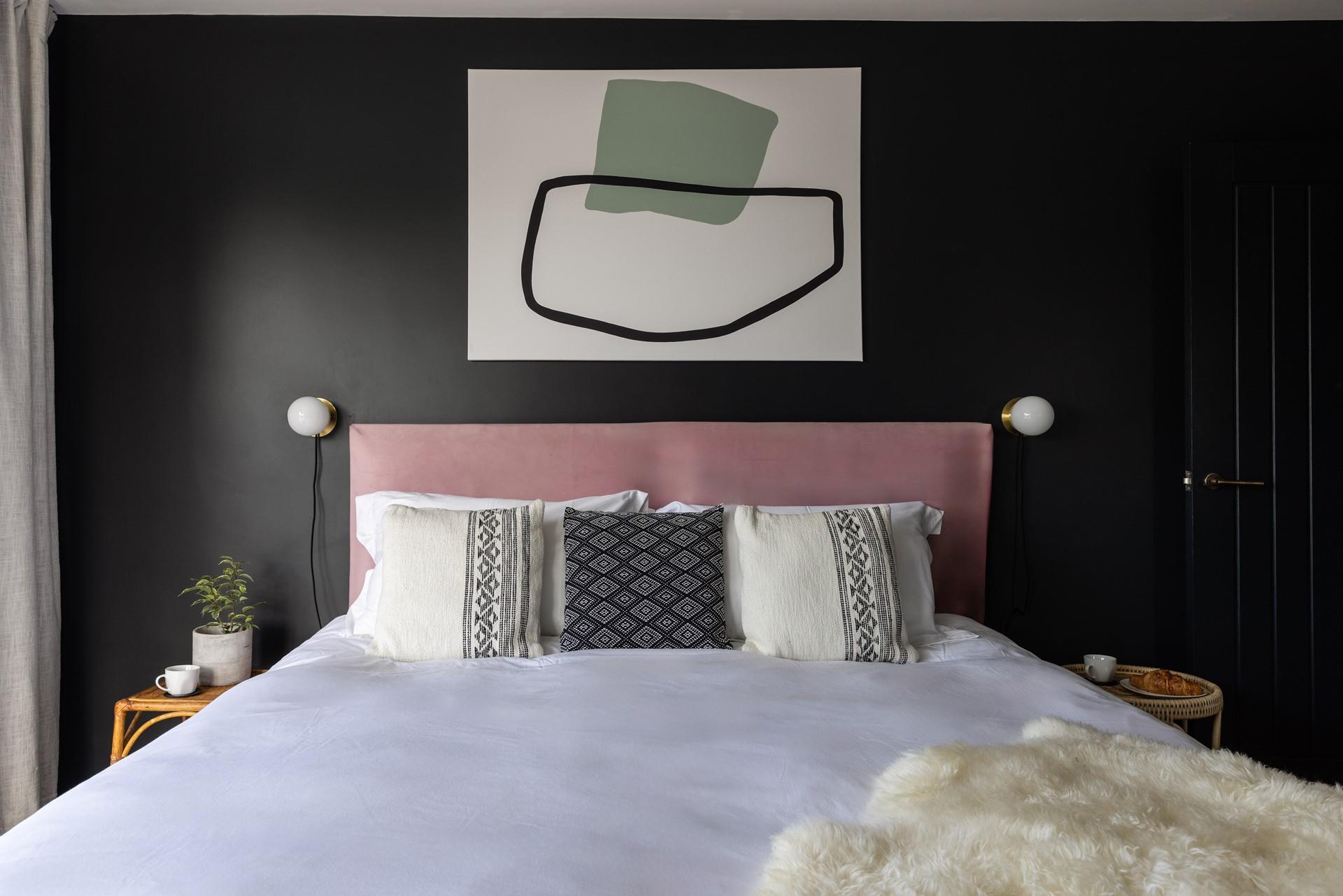 Bedroom 4 has a super king zip and link bed, offering flexible sleeping arrangements.