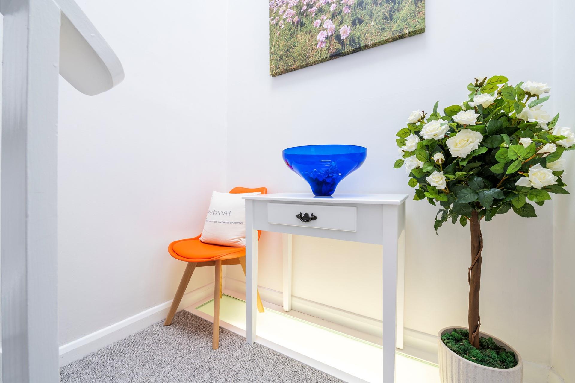 We love the homely features in the property.