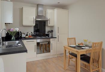 Whip up a delicious homecooked meal or treat yourself to a local takeaway and enjoy a cosy dinner in.