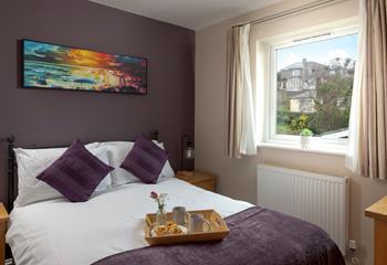 The sumptuous mattress promises a blissful night's sleep, leaving you rested and ready for a day of adventures! 