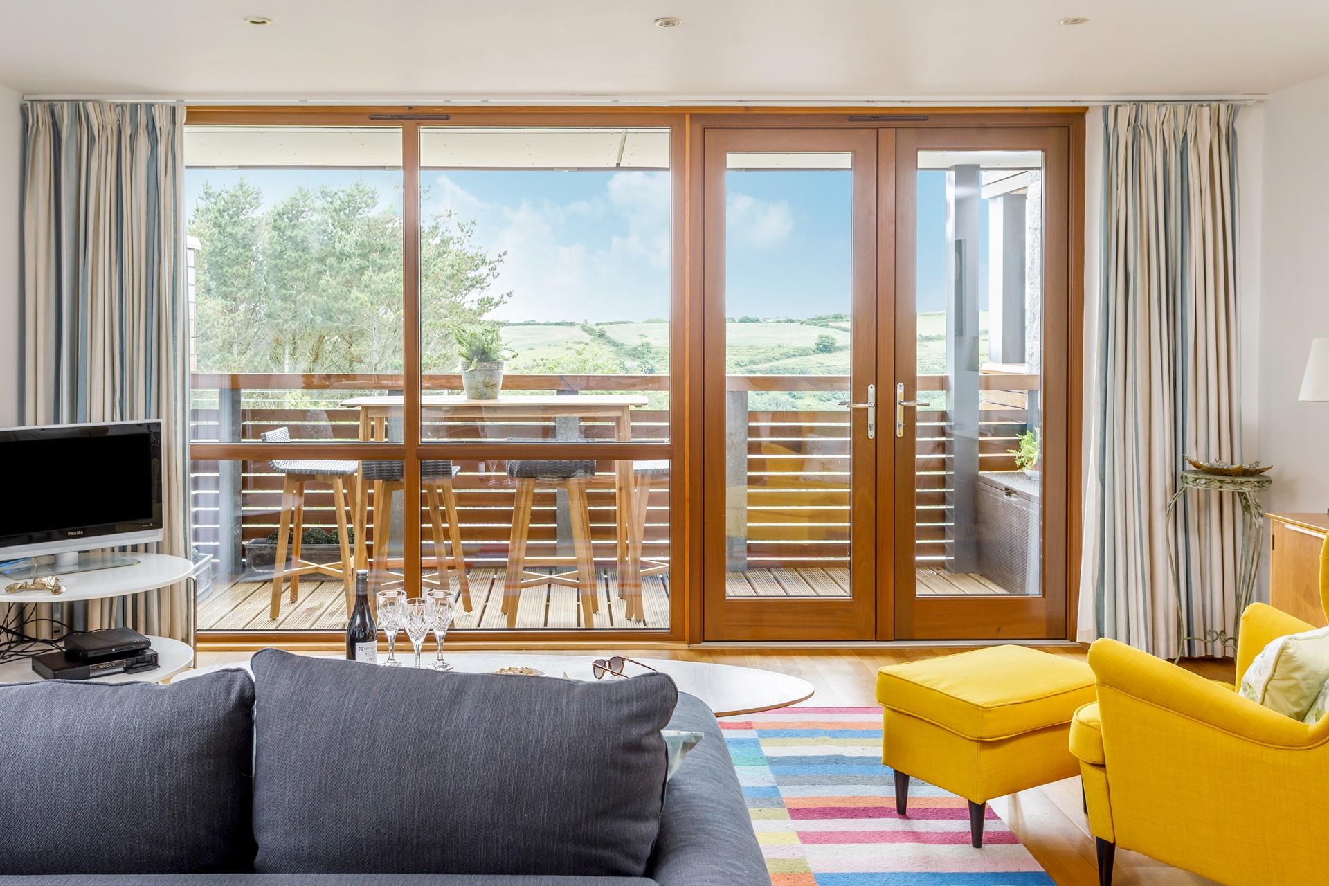 Relax and socialise with your loved ones in the spacious open plan living area.