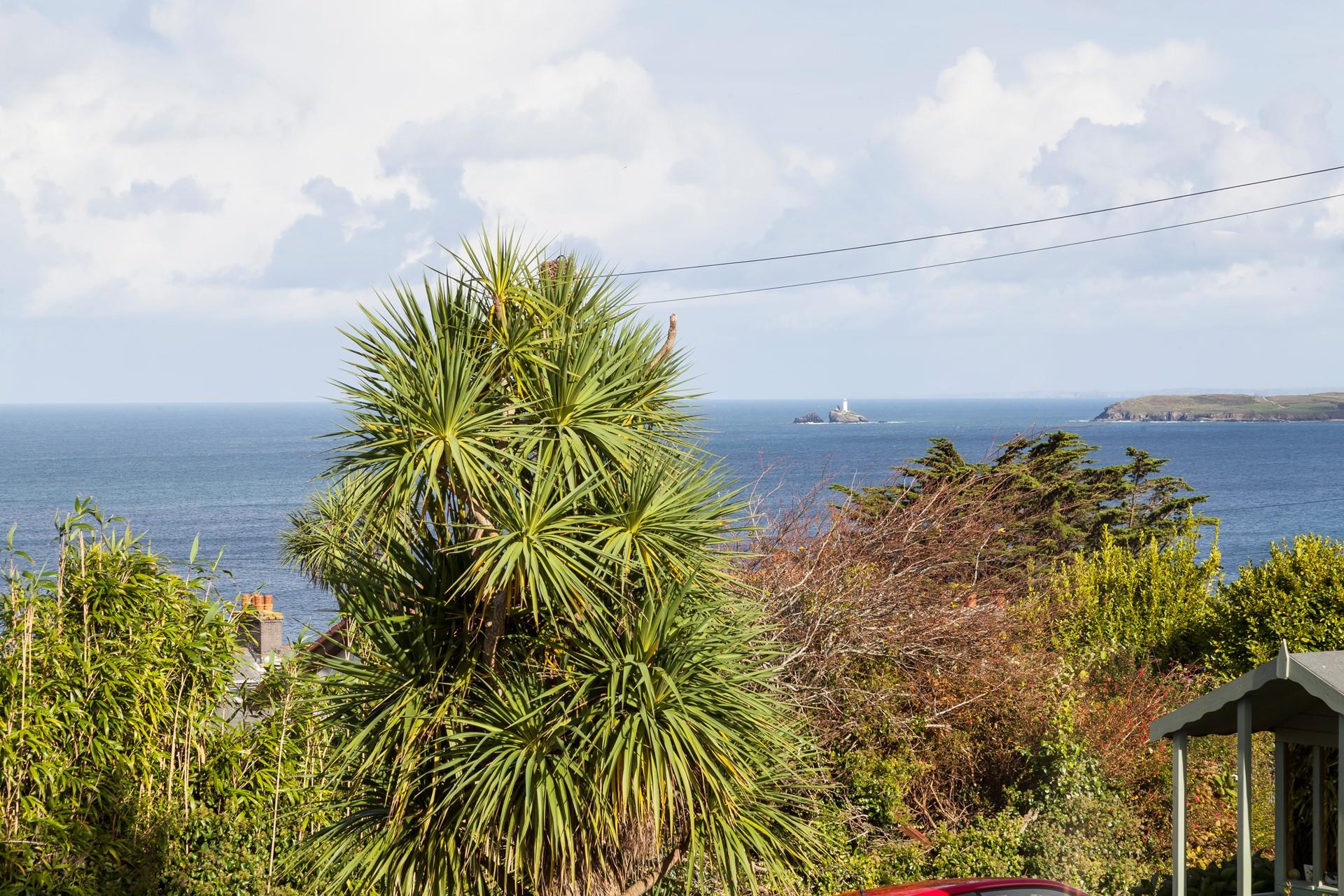 While away the day enjoying the view across to Godrevy Lighthouse.