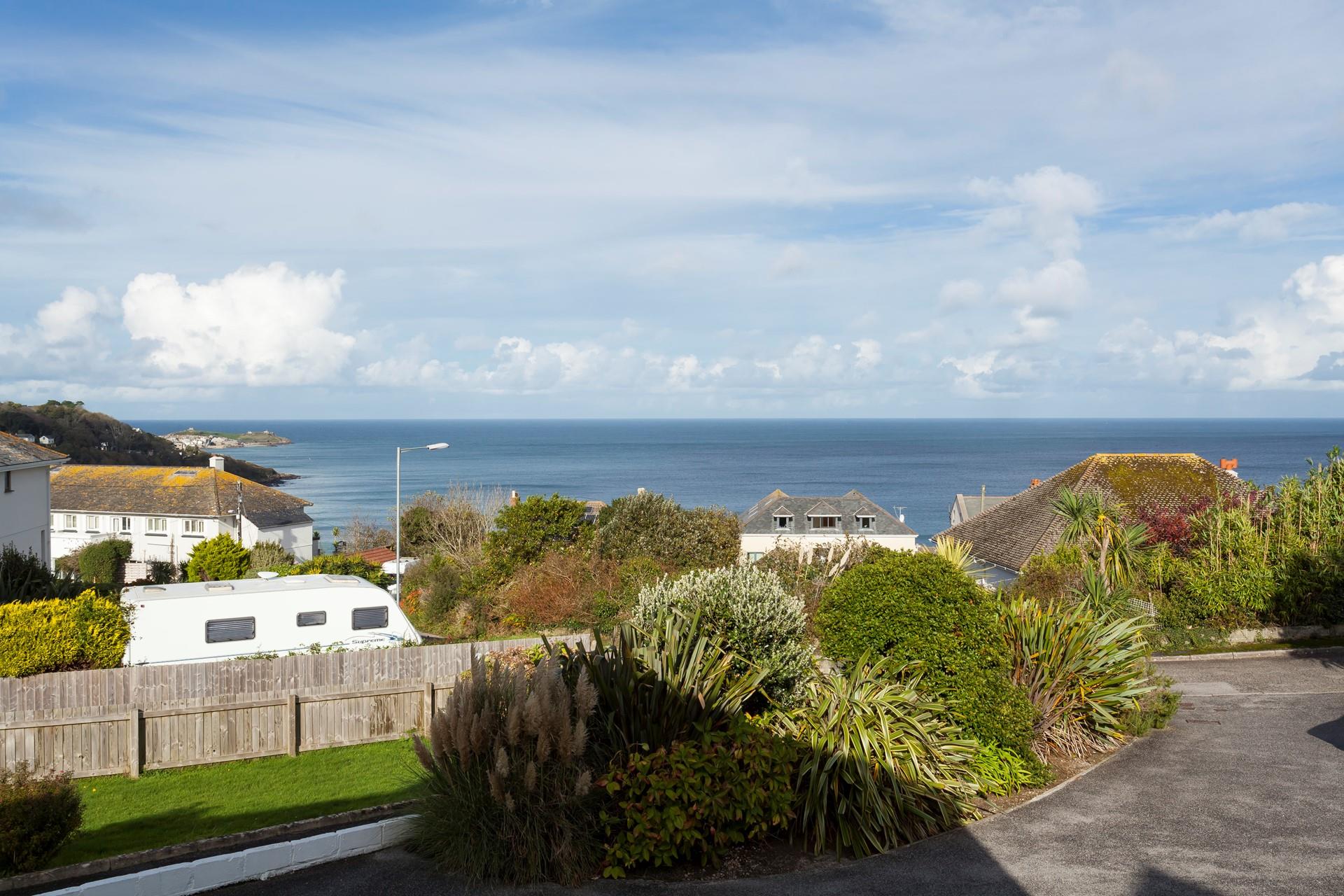 It'll be hard to tear yourself away from these enviable sea views!