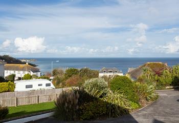 It'll be hard to tear yourself away from these enviable sea views!