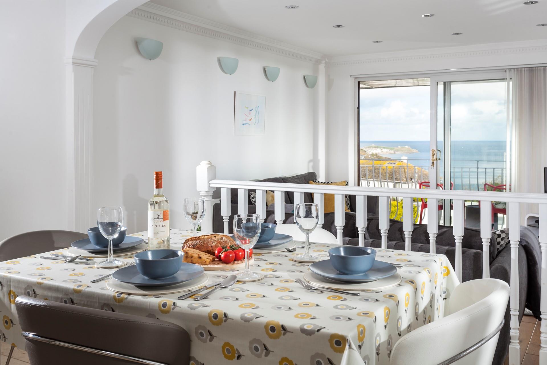 Take your time over an indulgent breakfast or lunch - that's what holidays are for!